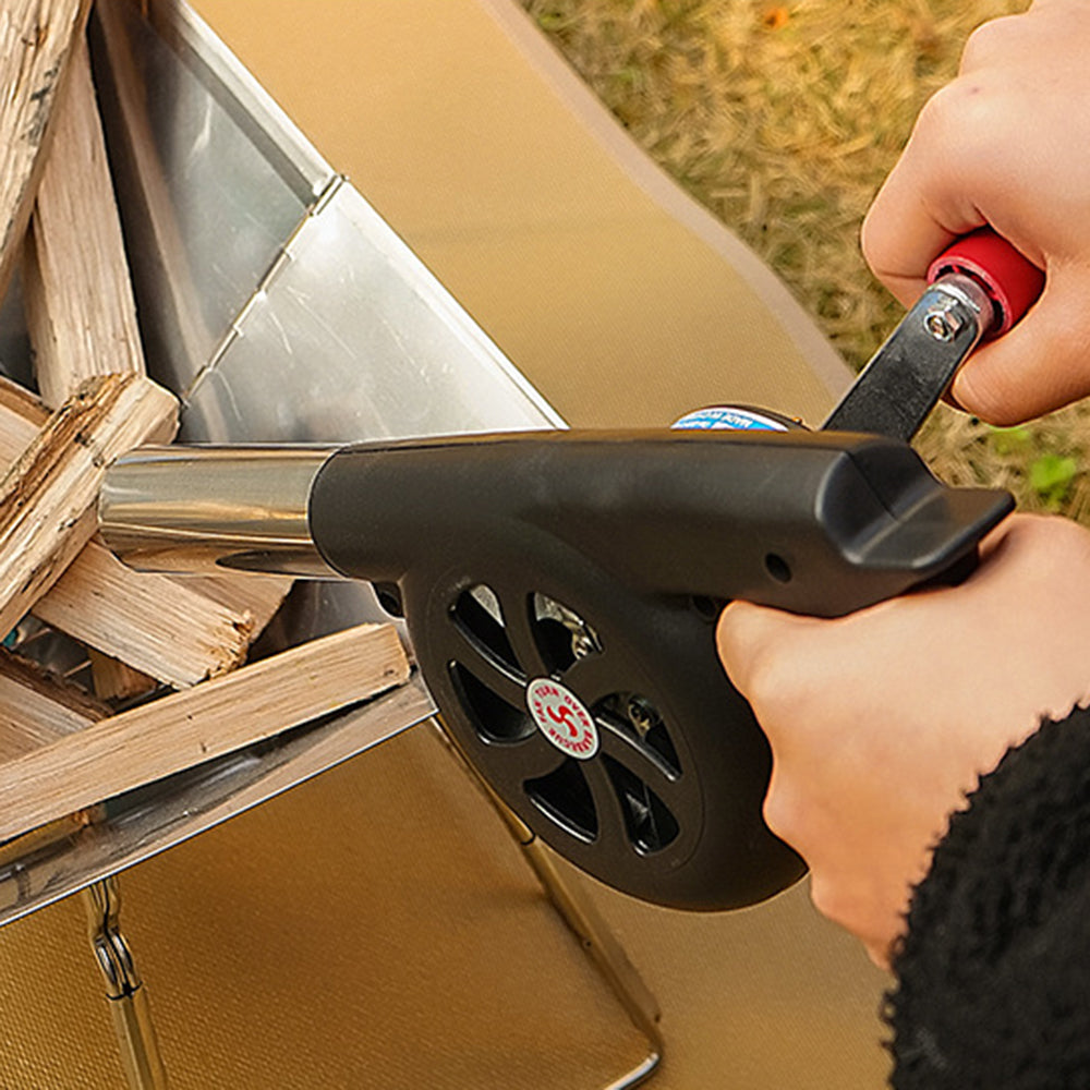 Large Size Barbecue Fire Burning Manual Air Blower Picnic Camping Stove Wind Blow Tool Large Size Barbecue Fire Burning Manual Air Blower Picnic Camping Stove Wind Blow Tool
